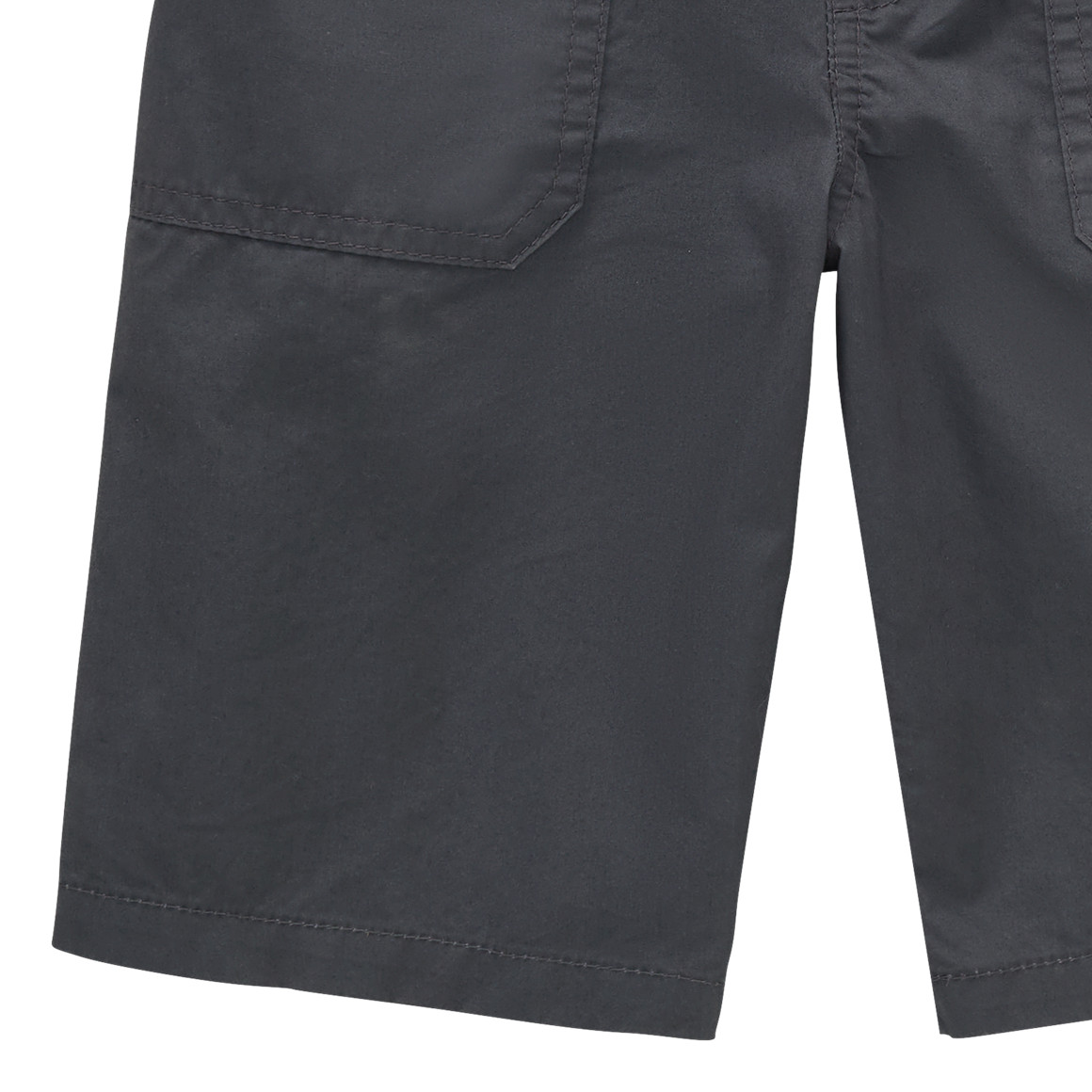 Topolino Jungen Shorts unifarben dunkelgrau