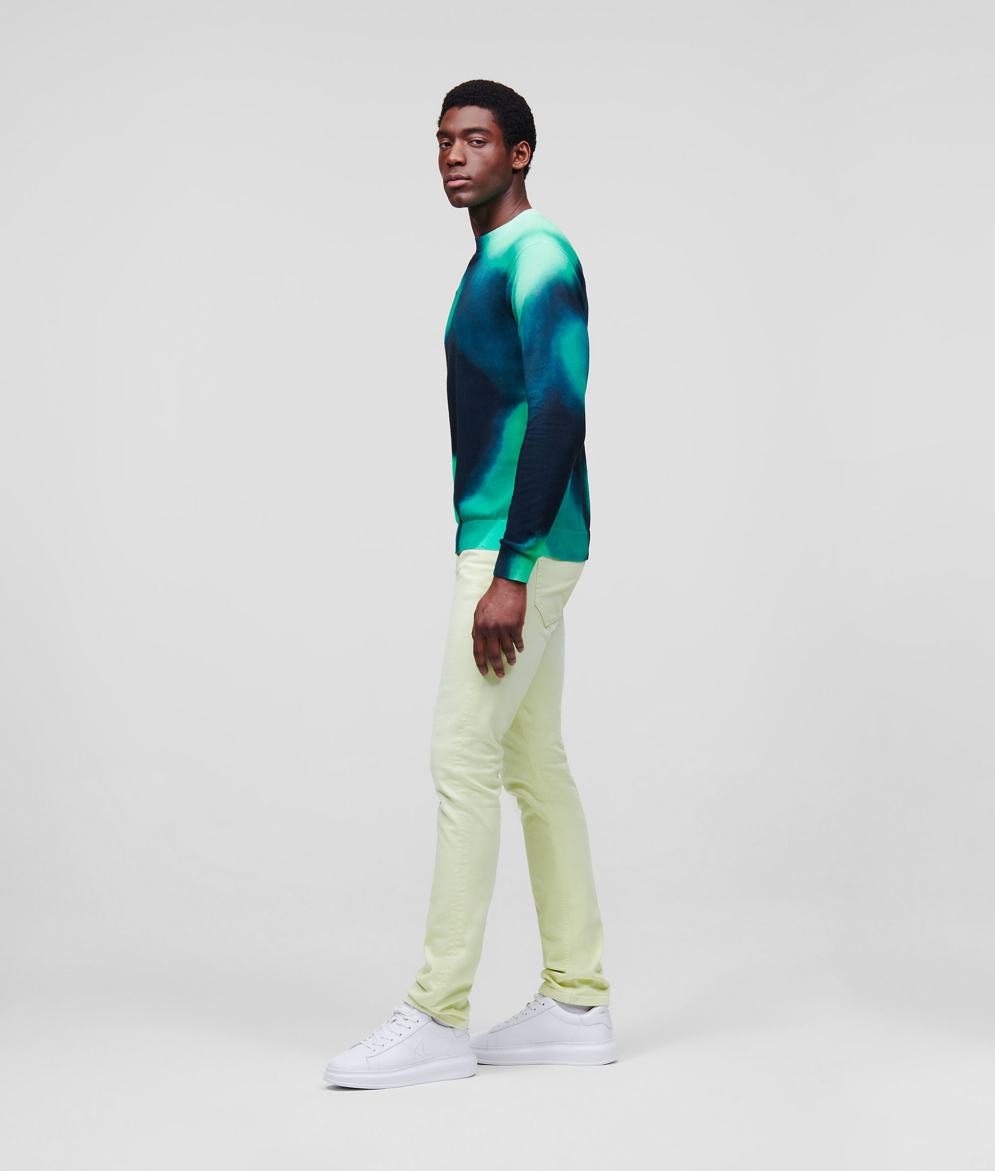 Pull en tricot effet ondulé