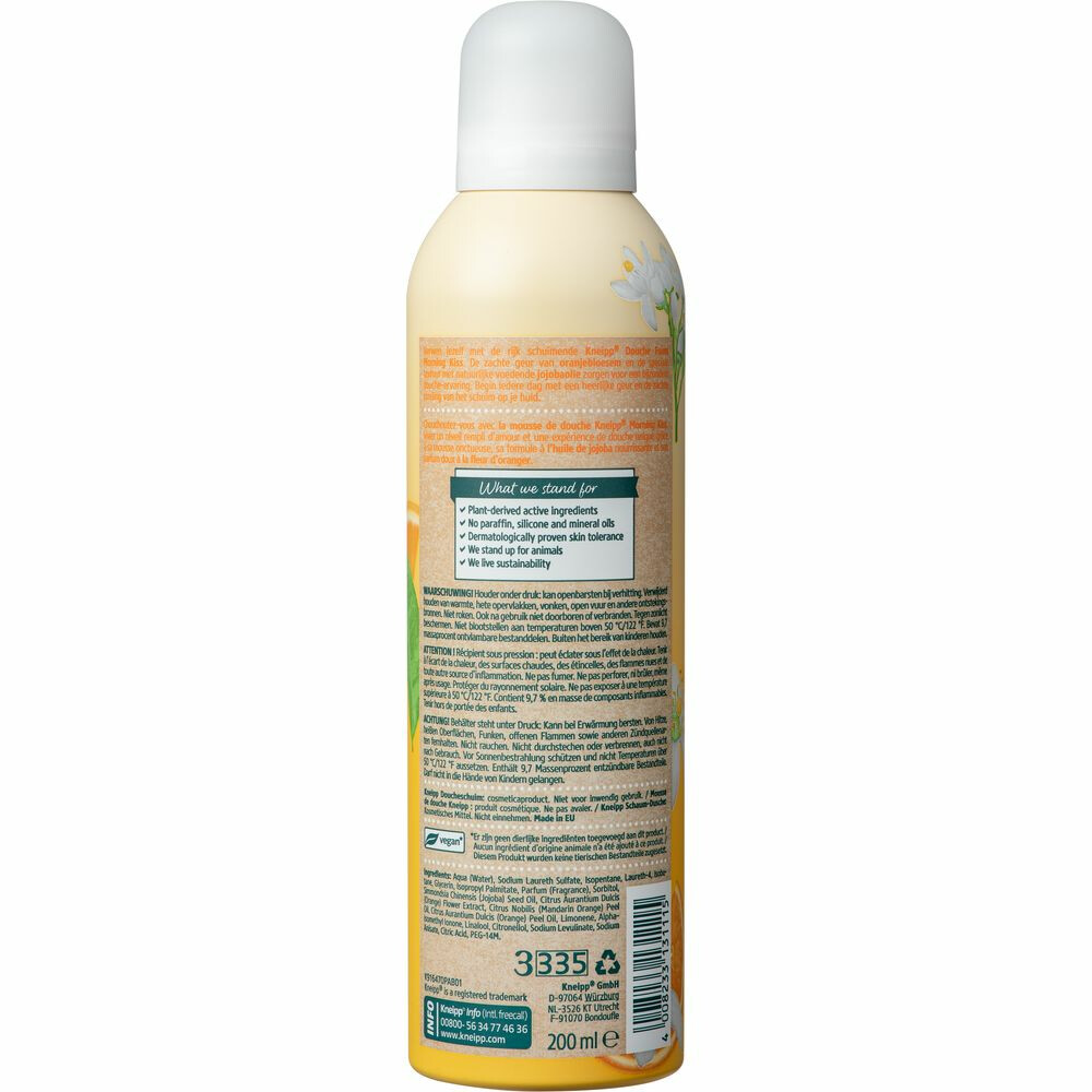 6x Kneipp Douche Foam Morning Kiss200 ml