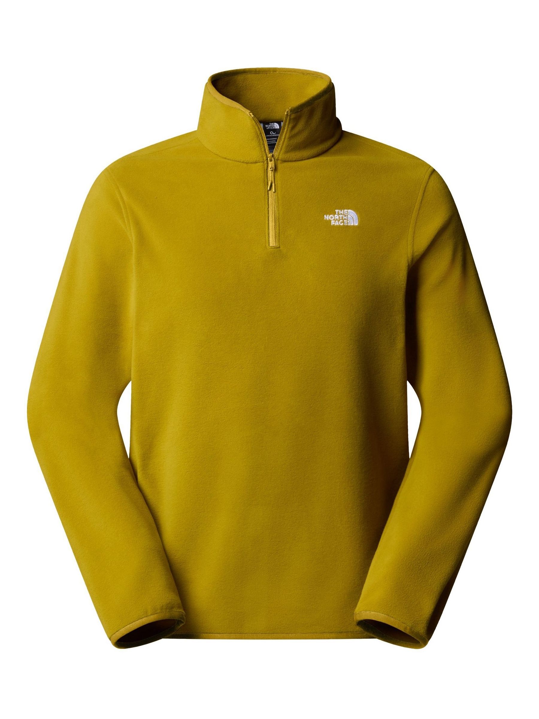The North Face® Glacier fleecetrui met korte rits
