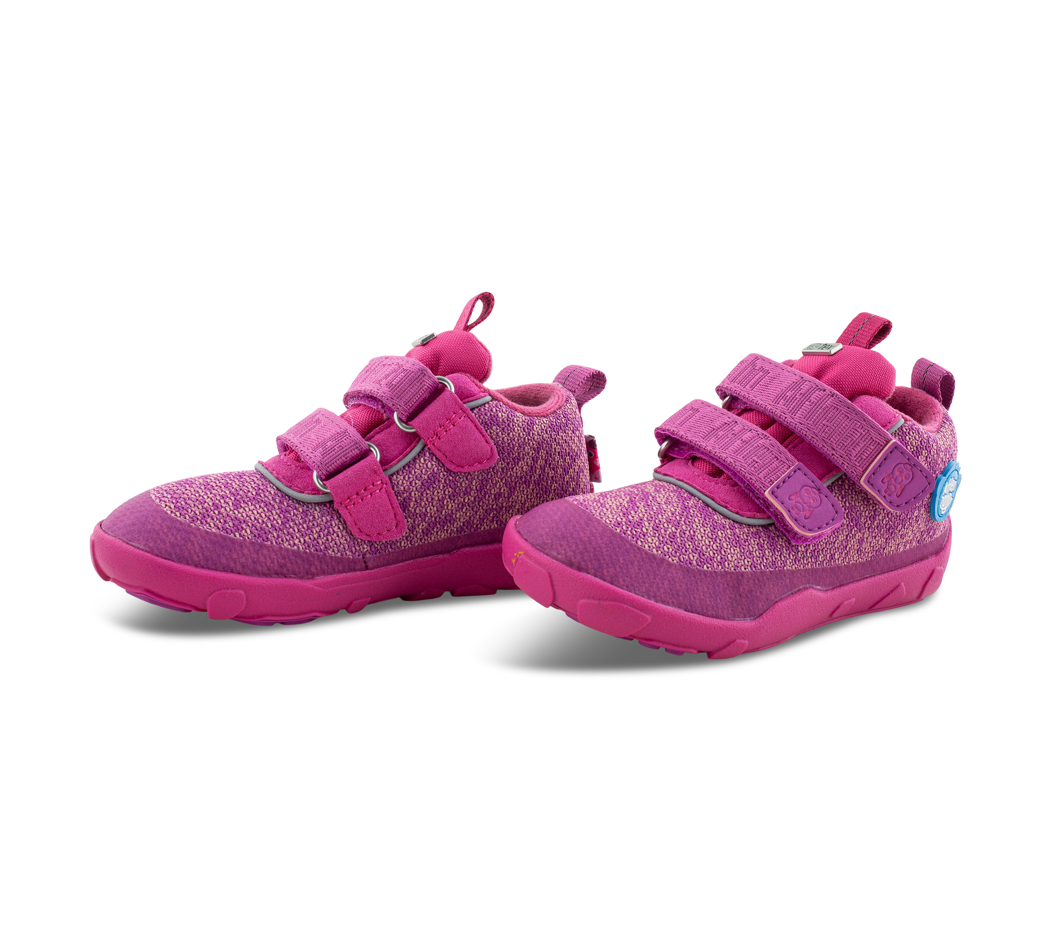 Affenzahn Lowboot Knit Happy - Klettschuhe