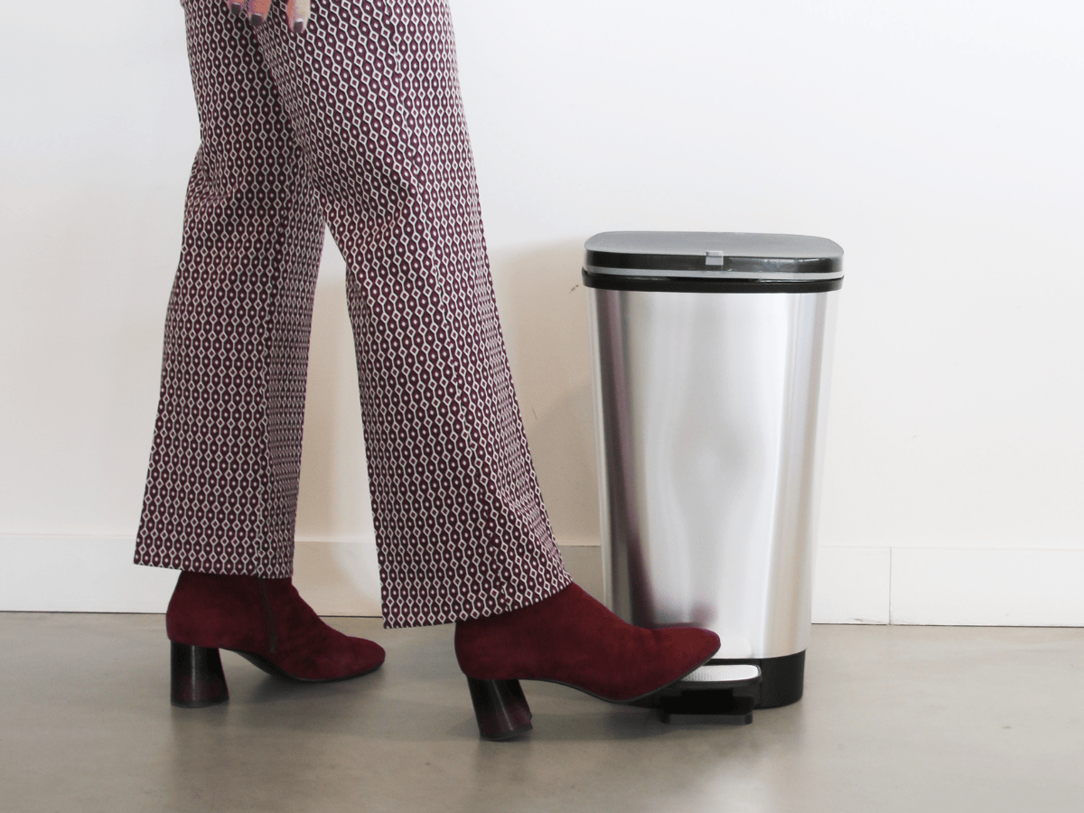 Kis Chic Bin 30 liter pedaalemmer - Silver