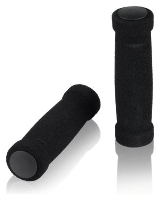 Paire de Grips XLC GR-G13 Soft Mousse 130 mm Noir