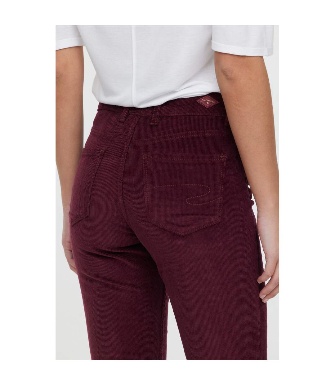 Pantalon femme manches 32 coton  LC135