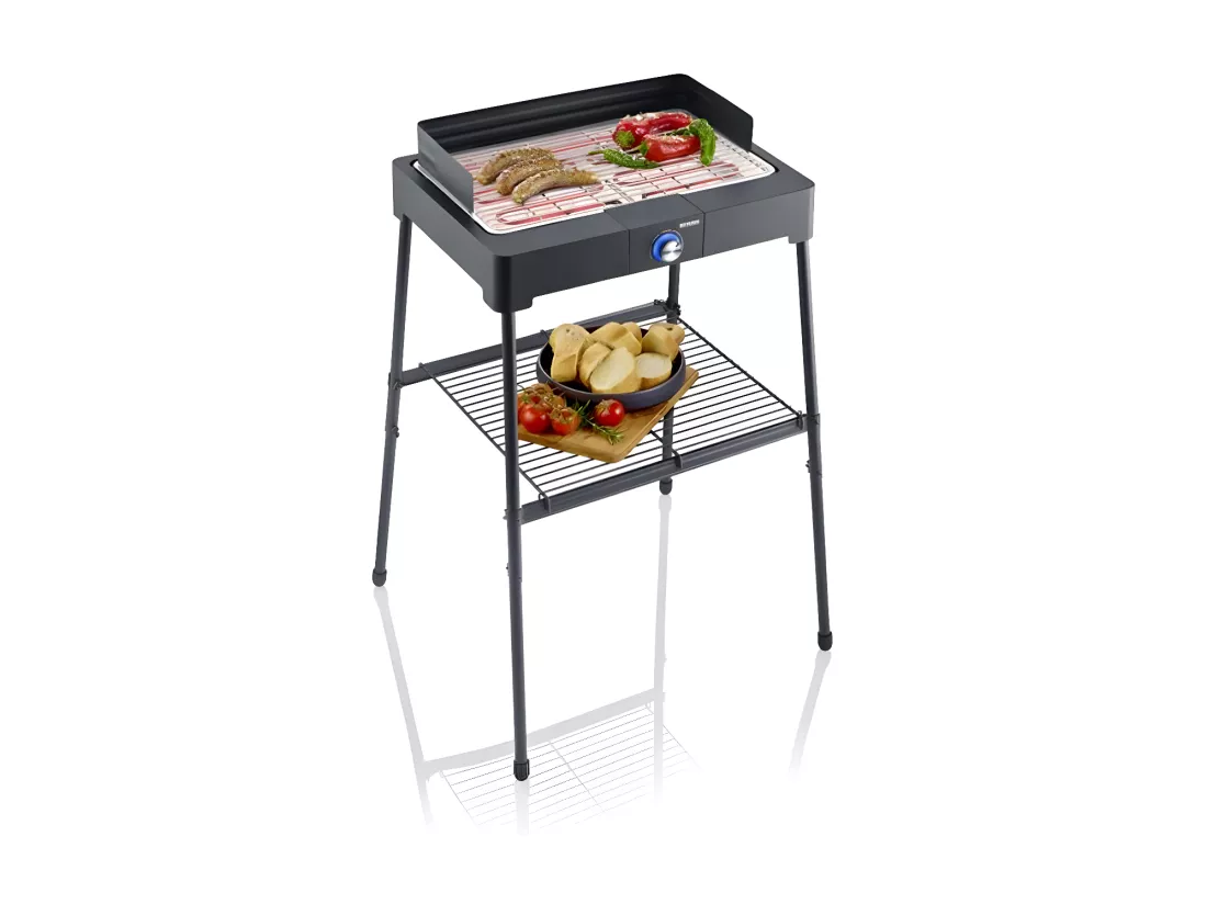 Severin Barbecue électrique sur pieds 2200w noir - 8566