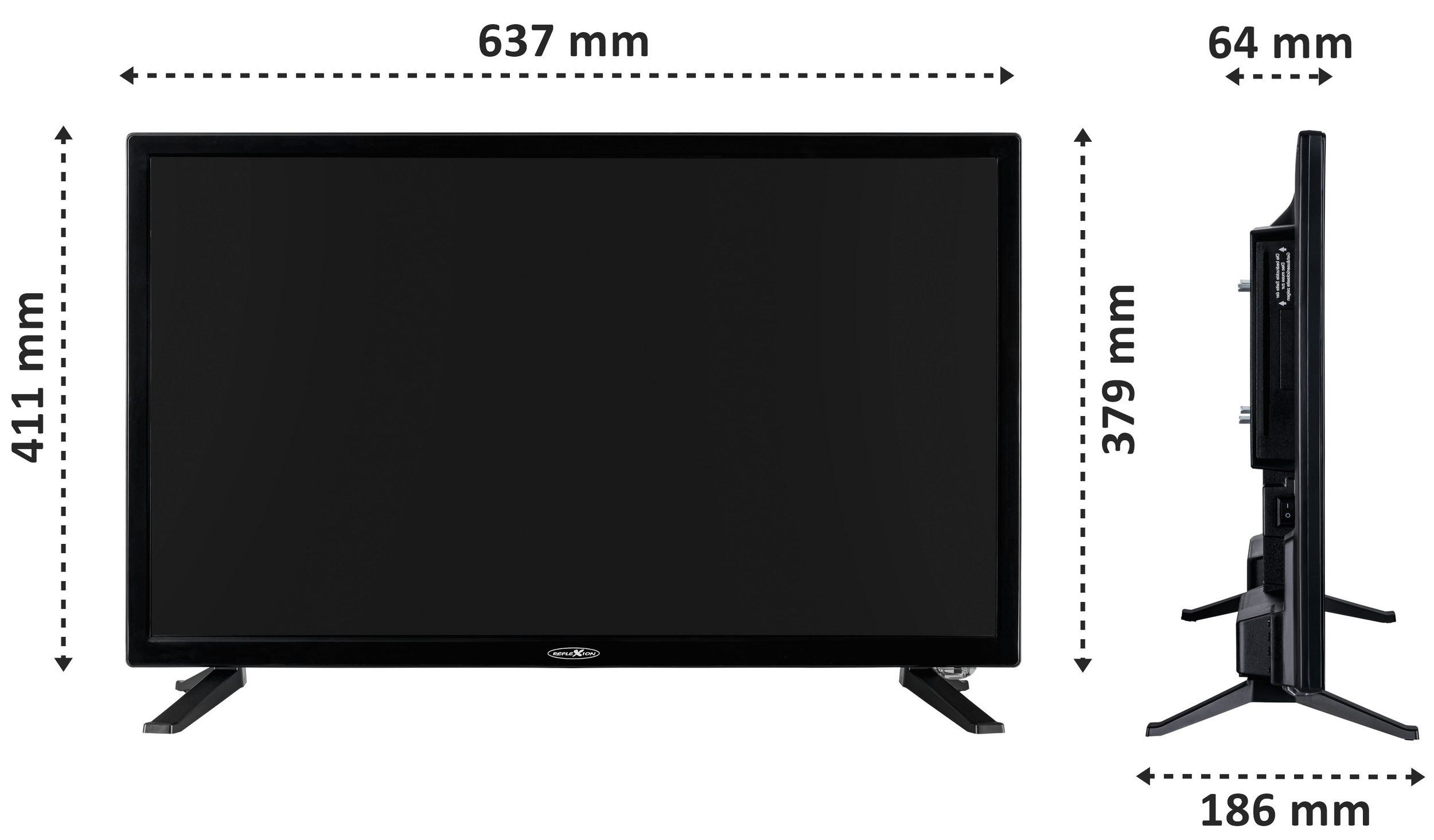 Reflexion LDD27IBT Camping LED televisie