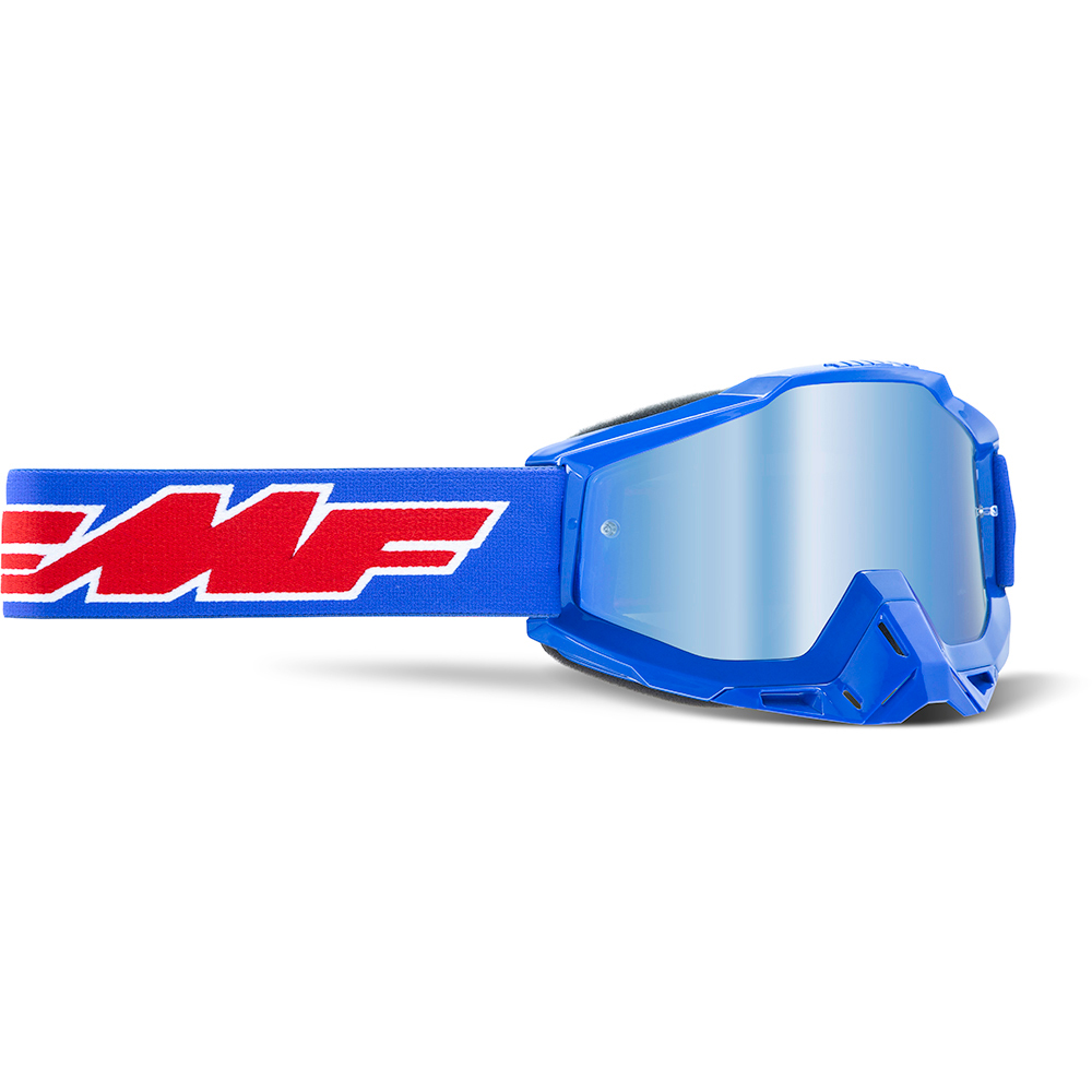 FMF Vision - Masque Powerbomb Rocket - ecran miroir Bleu