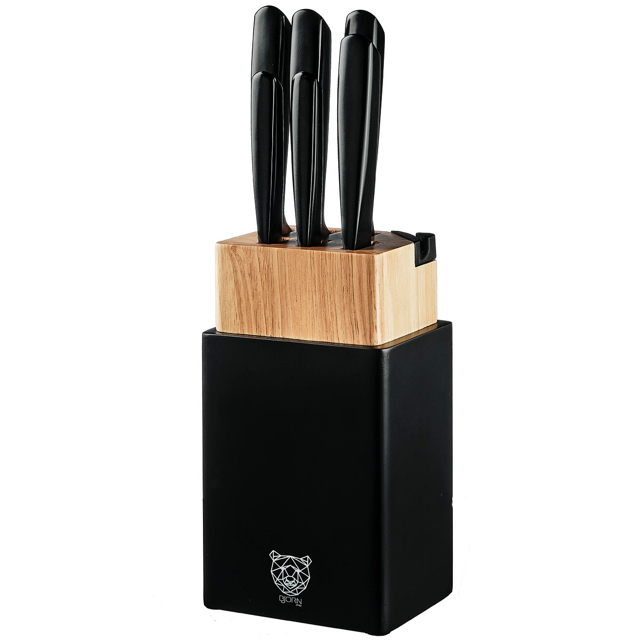 Bjorn Bloc avec couteaux de cuisine Jensen Porvoo - 8 pièces