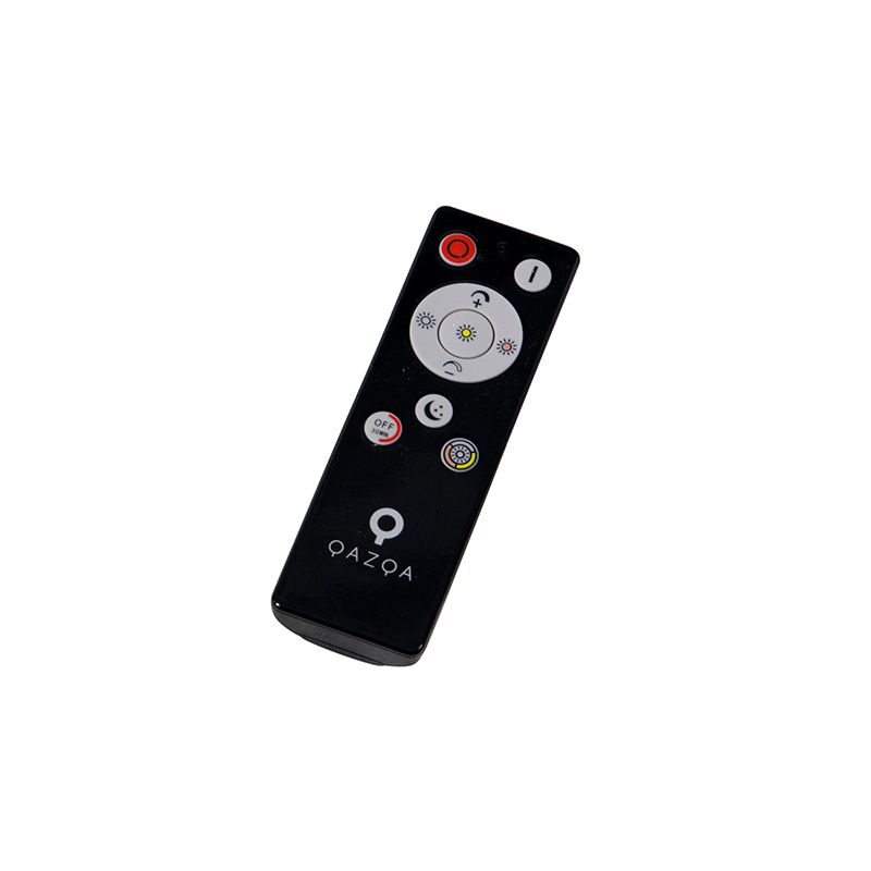 Moderne vloerlamp zwart incl. LED dimbaar met leesarm - Strela