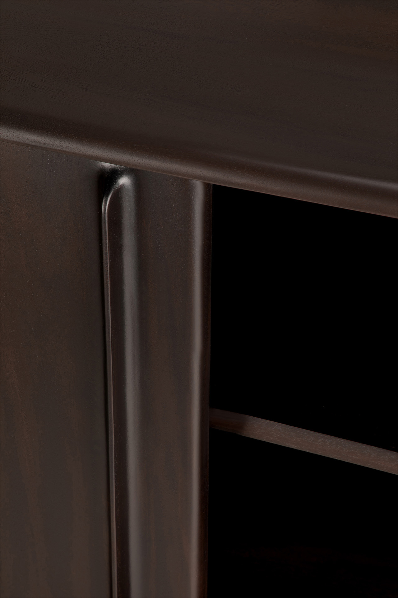Dressoir Flow mahonie rose bruin 224 cm