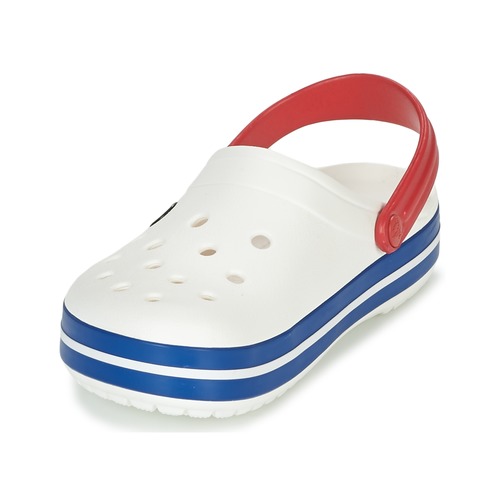 Crocs - CROCBAND - Blanc / bleu/ rouge