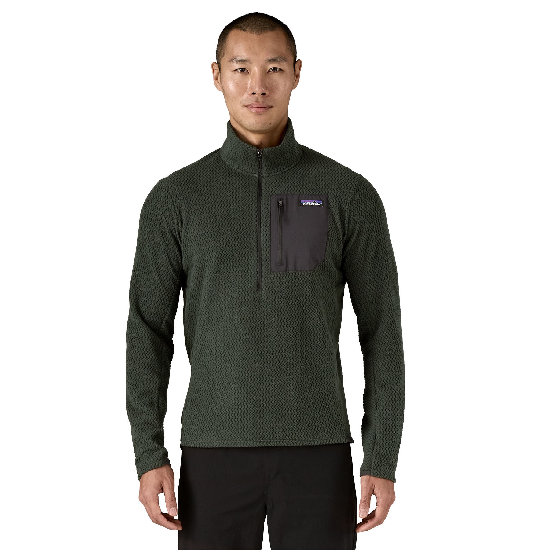 M's R1 Air Zip Neck
