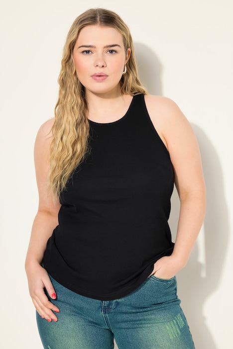 Tanktop, Slim Shape, Rippjersey