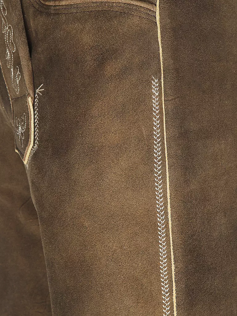 BECKERT Lederhose LEO  hellbraun