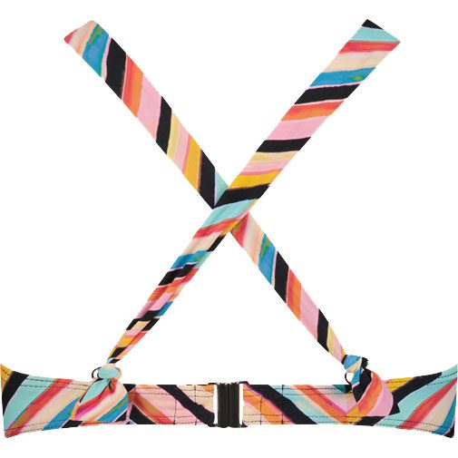Cyell Bikini Top Damen chevron chic