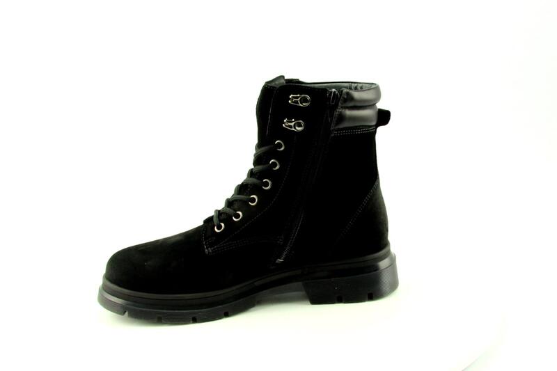 AQA Shoes A7546 Greasy black