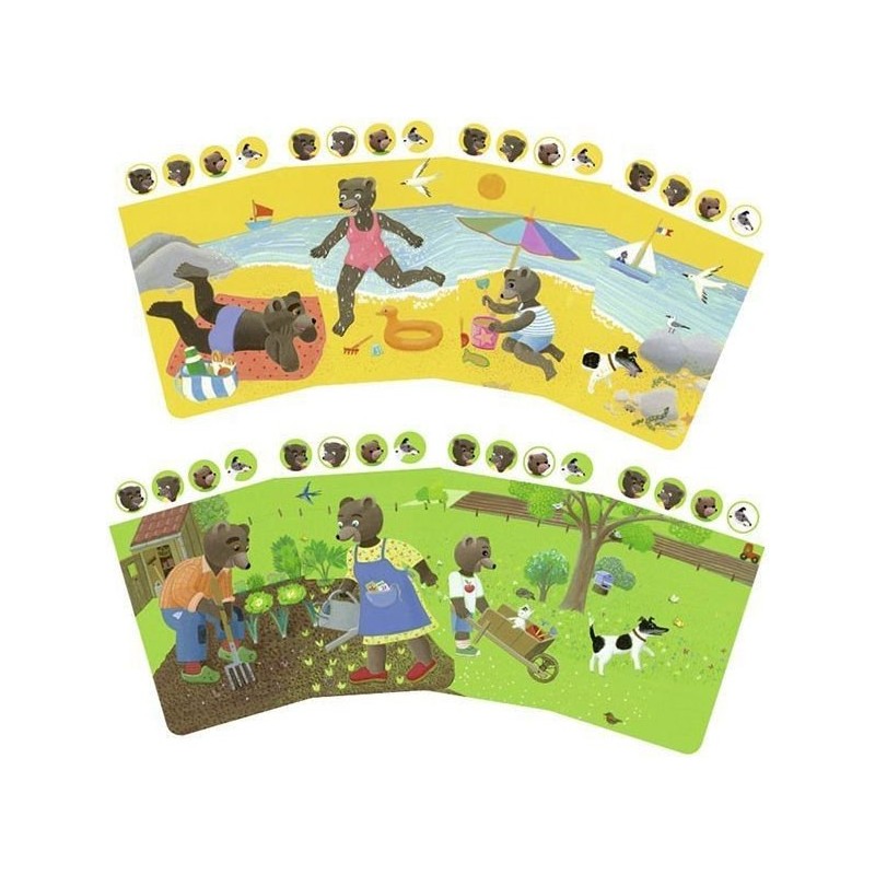 Petit Ours Brun - Jeu des saisons
