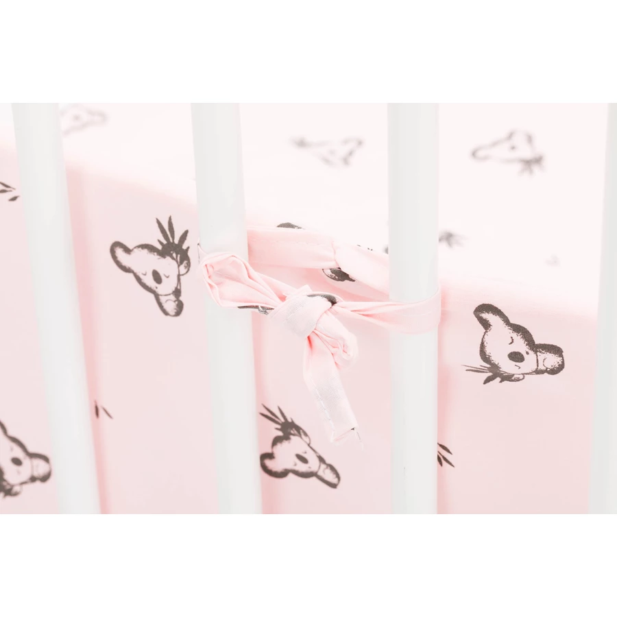 fillikid Bettset Luxe für Bett Nino koala rosé