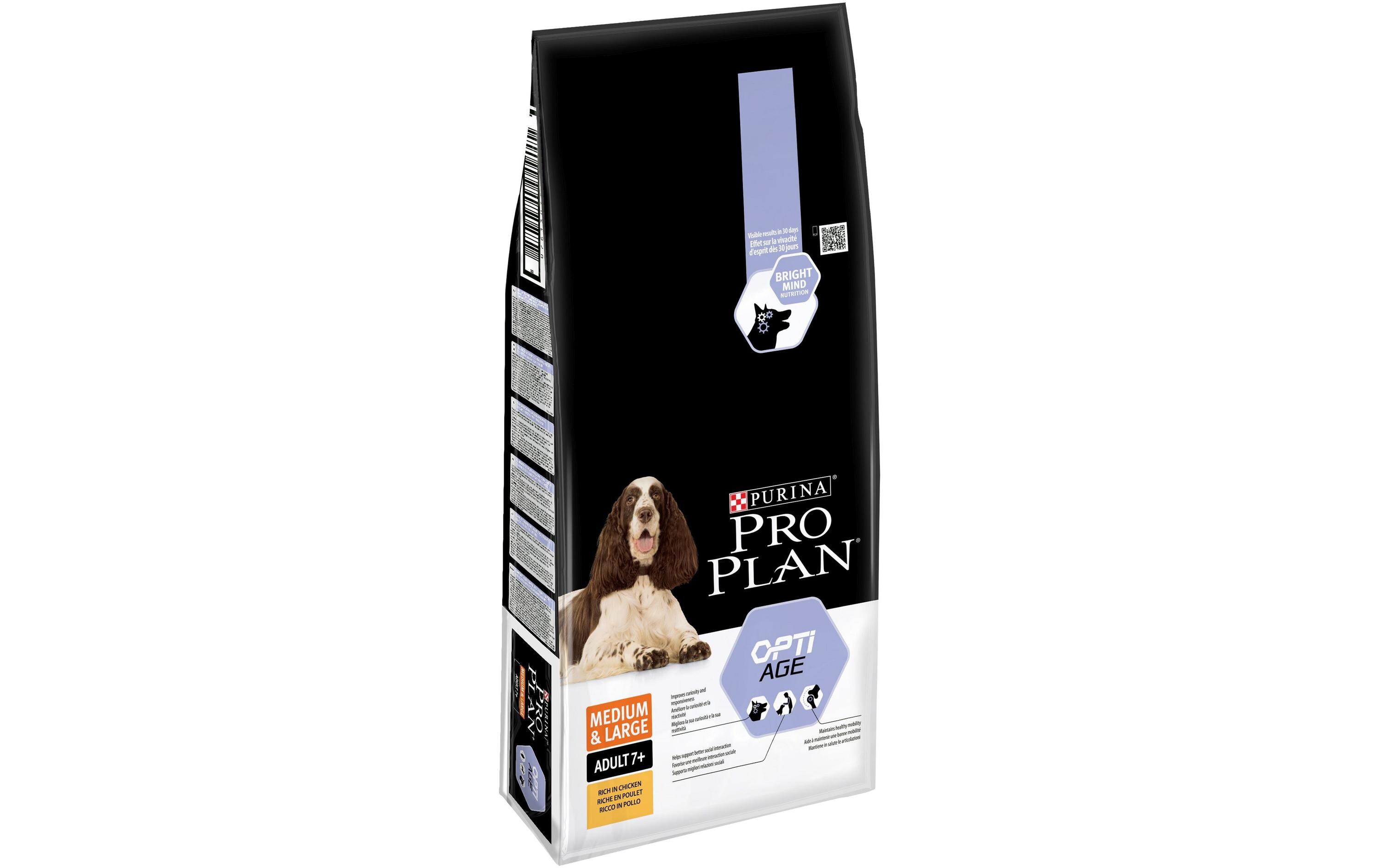 Trockenfutter M/L Adult 7+ Age Defense Huhn, 14 kgAlleinfutter für mittelgrosse und grosse Hunde ab 7 Jahren