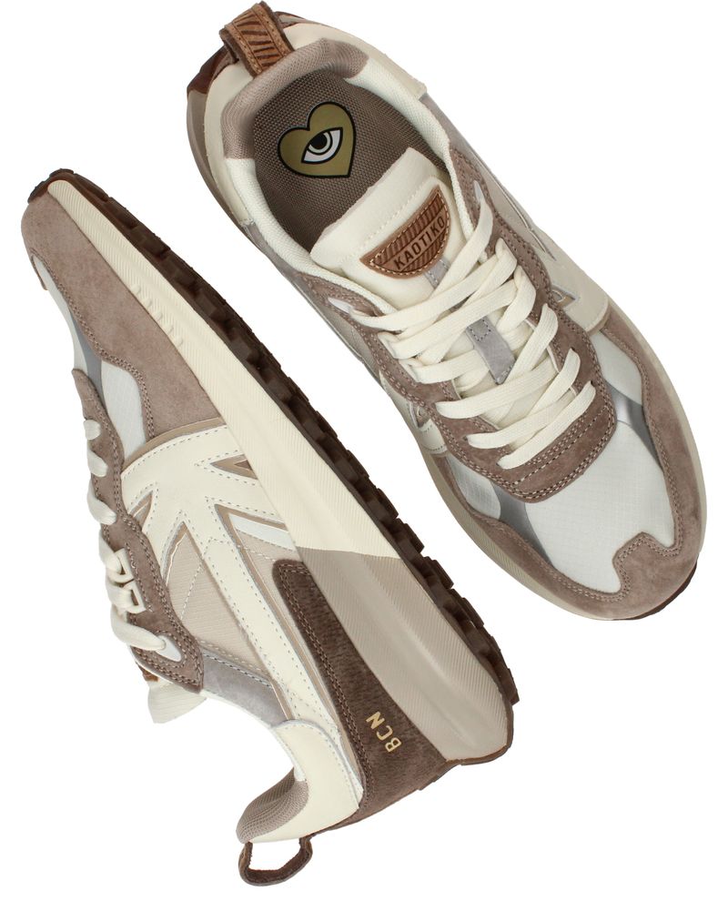 Kaotiko Vancouver Sneakers Beige Heren