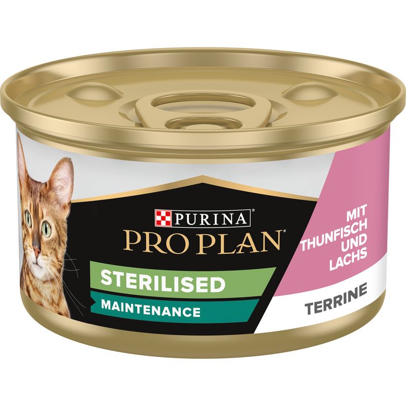 PURINA PRO PLAN Sterilised Maintenance, thon, saumon