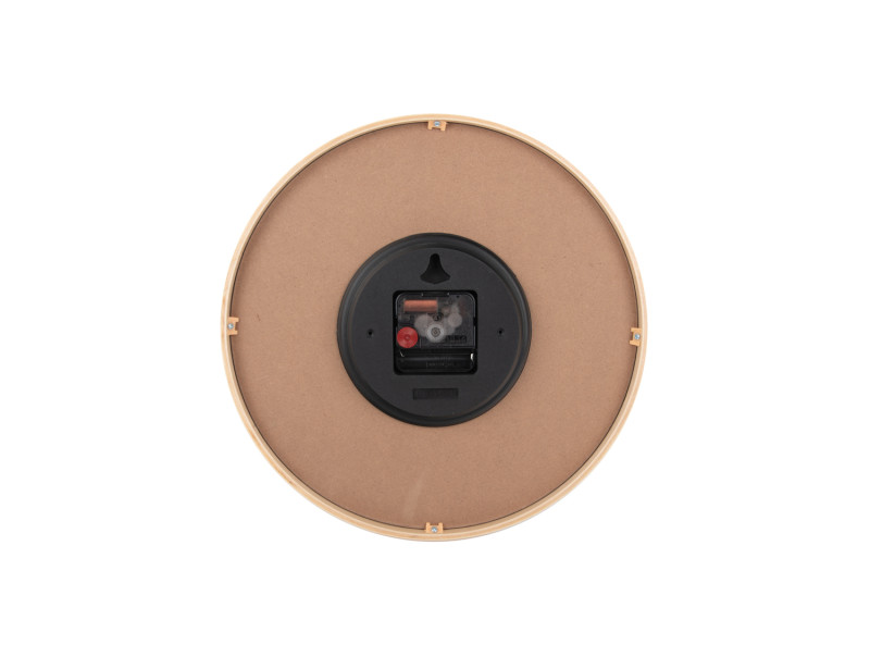 Wall Clock Osado Dome KA5995BK Black wood