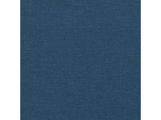Canapé Chesterfield 3 places bleu tissu