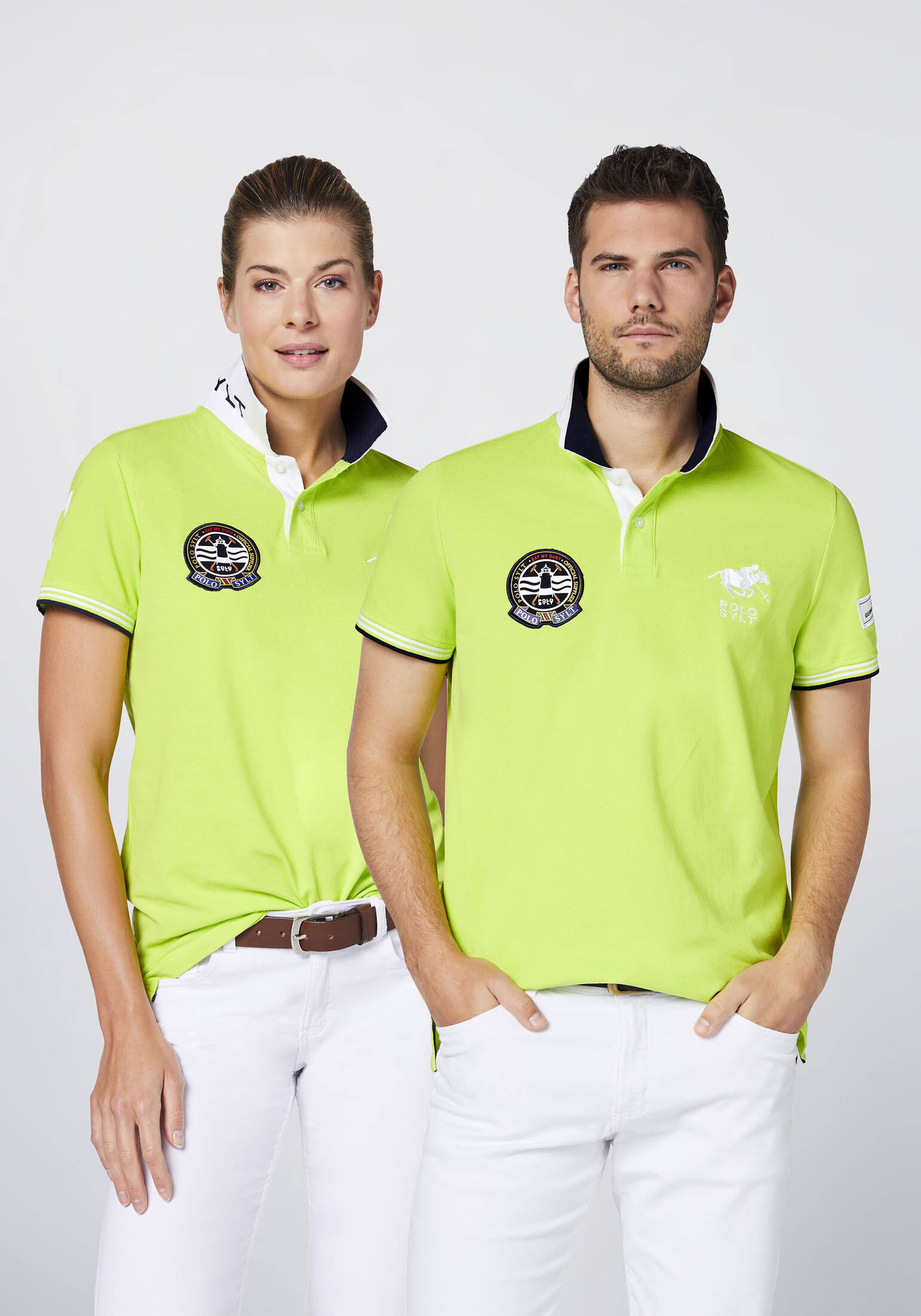 Polo Sylt| Poloshirt mit charakteristischen Logo-Details