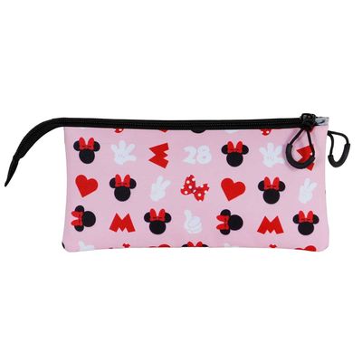 Minnie Mouse Pinky -Trousse 3 compartiments - Karactermania