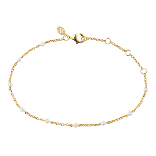 byBiehl Scarlett Armbånd, Guld, 19,5 cm