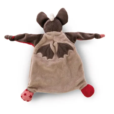 NICI Schmusetuch Fledermaus 'Weltentdecker'