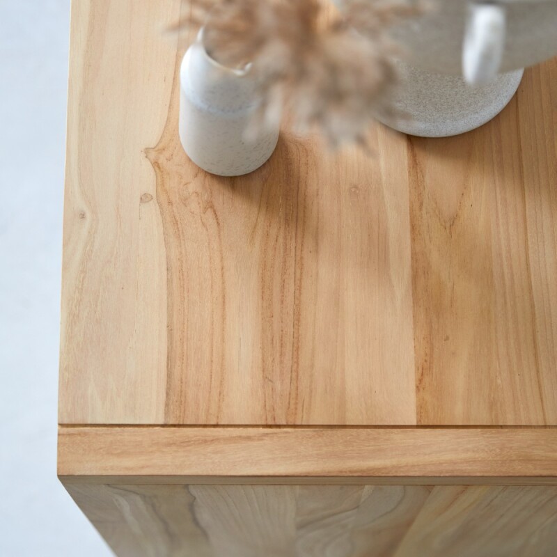 Buffet en teck massif L 145 cm Jonàk