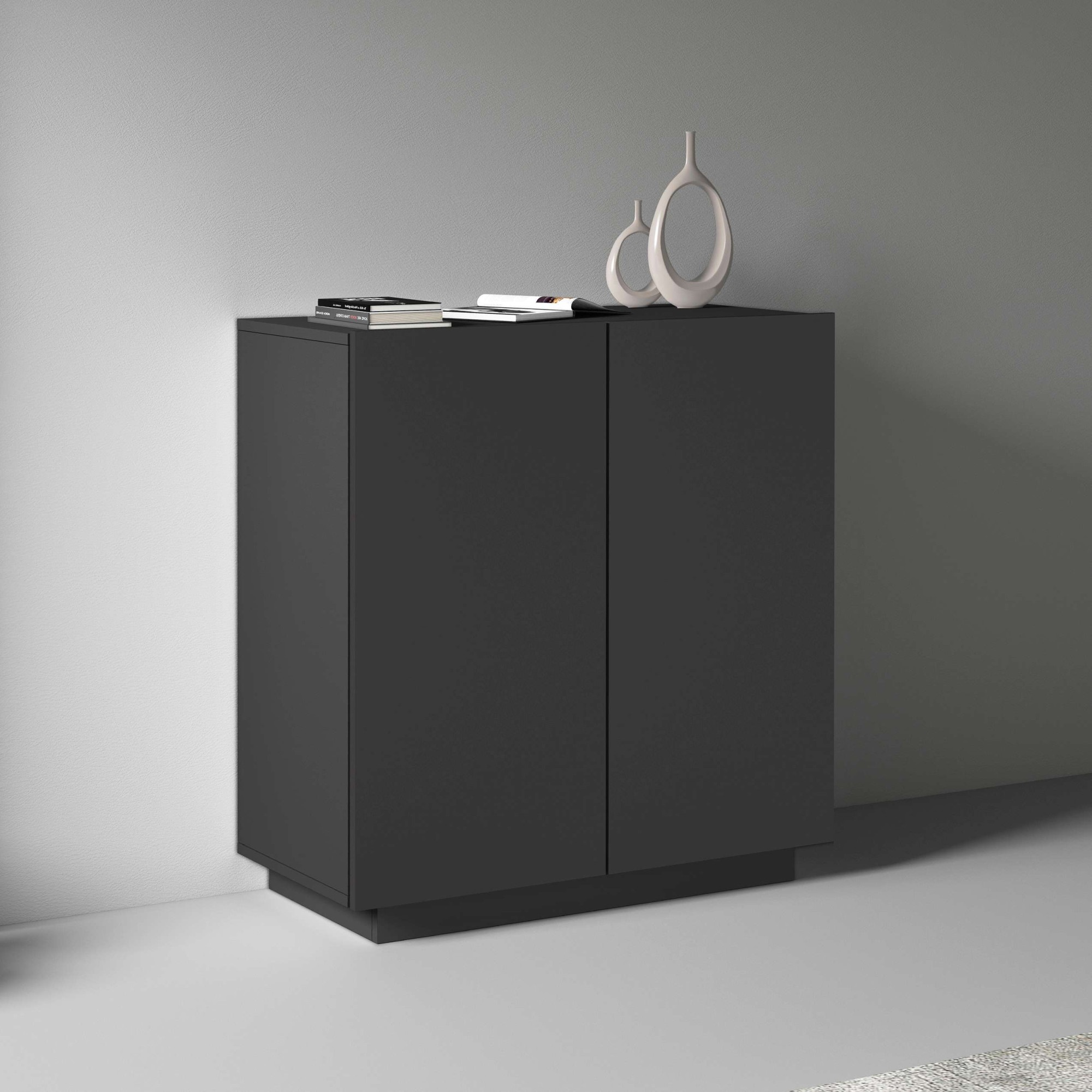 INOSIGN Aktenschrank »Essential, Mehrzweckschrank, Büroschrank mit 2 Türen« & verstellbaren Einlegeböden, Höhe 86 oder 166 cm, Made in Italy