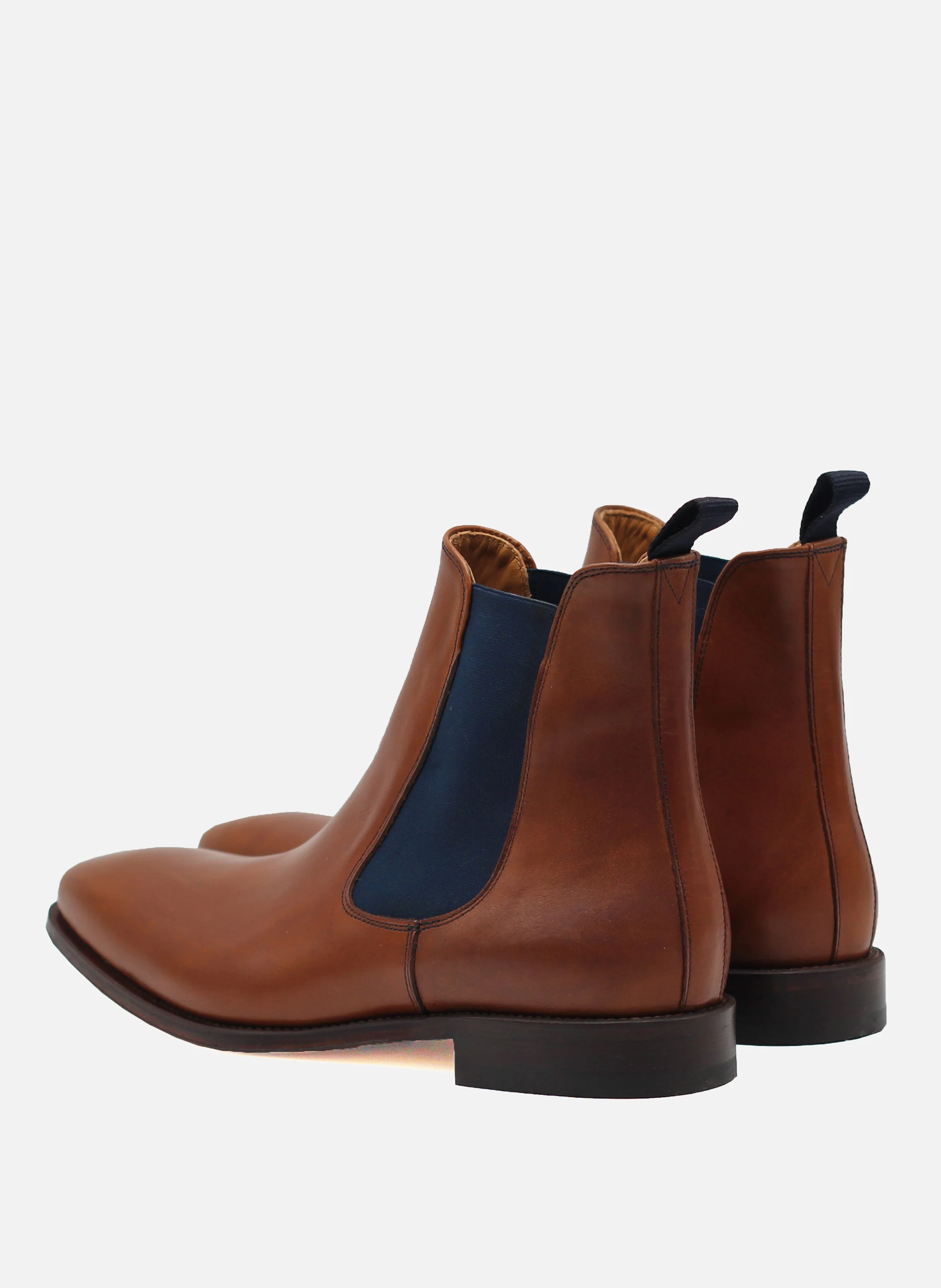 Chelsea boots cuir lisse | Marron
