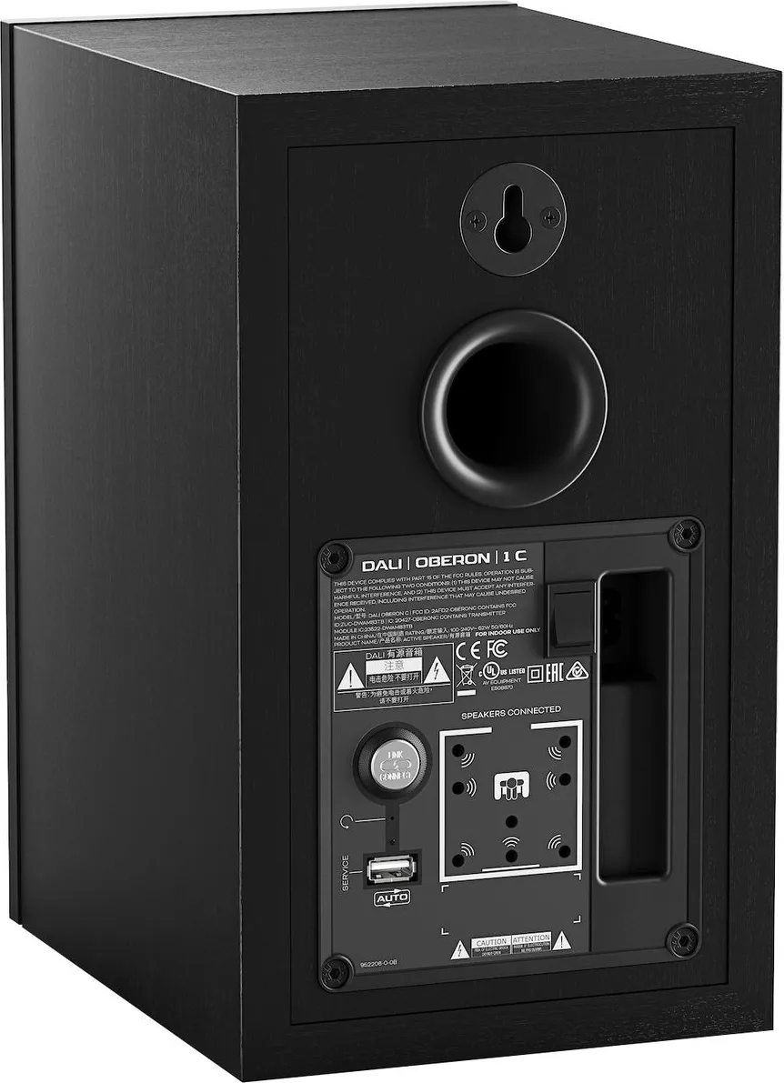 Dali Oberon 1 C Noir   Sound Hub Enceintes sans fil hi-fi
