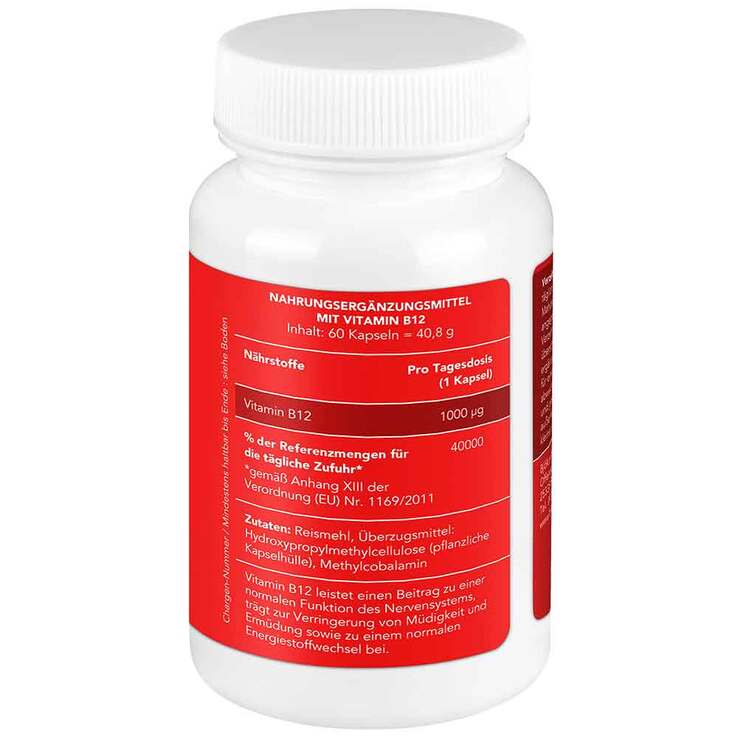 Vitamin B12 Vegi-Kapseln, 60 St