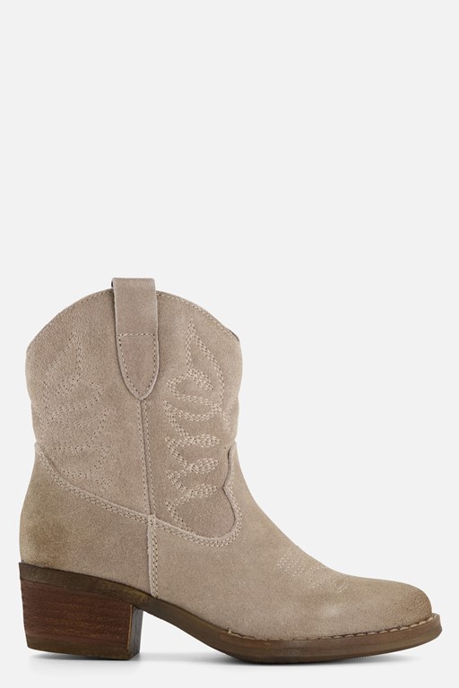 Muyters Cowboylaarzen grijs Suede