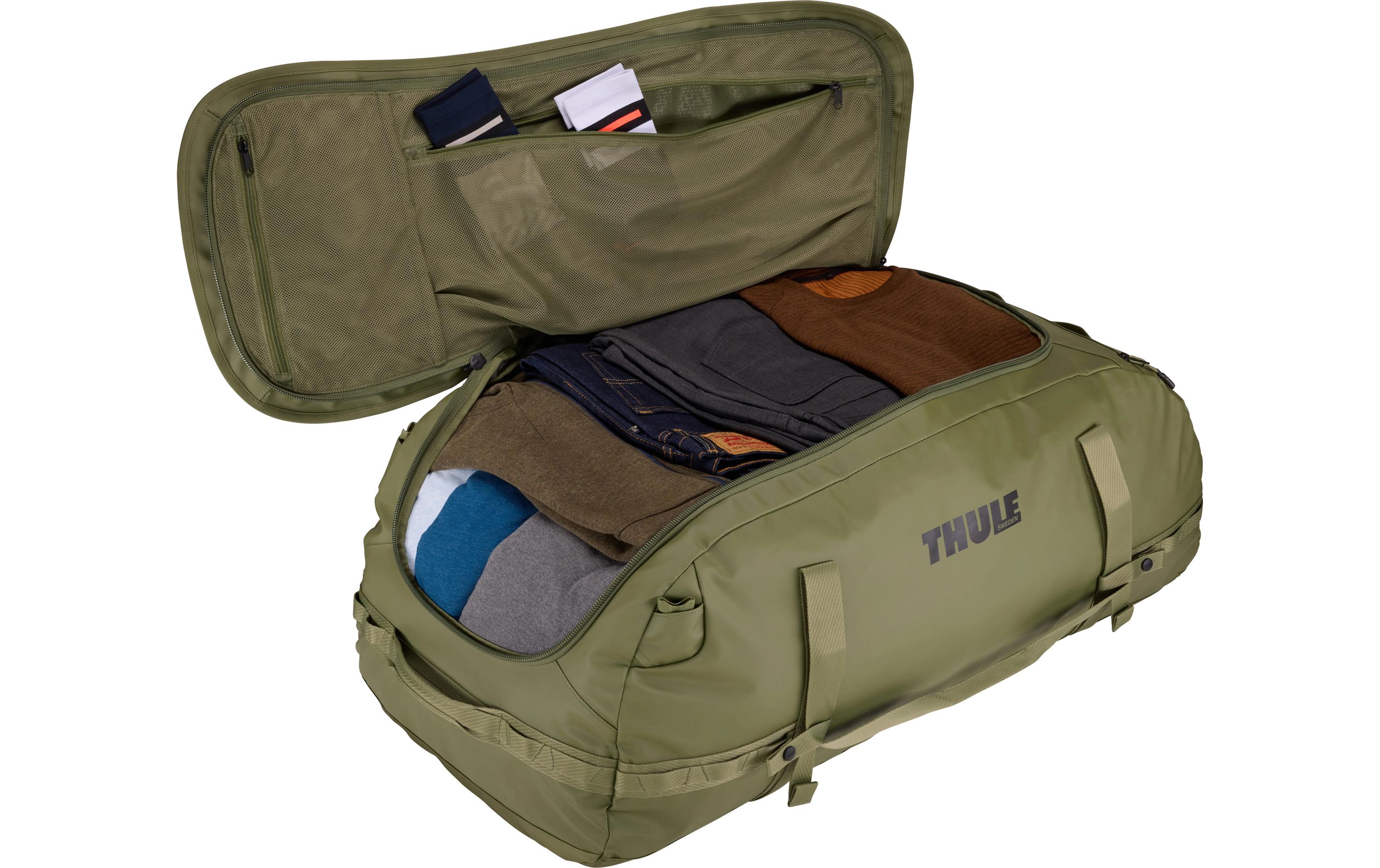 Duffle Bag Chasm 130 l, Olivine<br>Reisetasche und Rucksack in einem