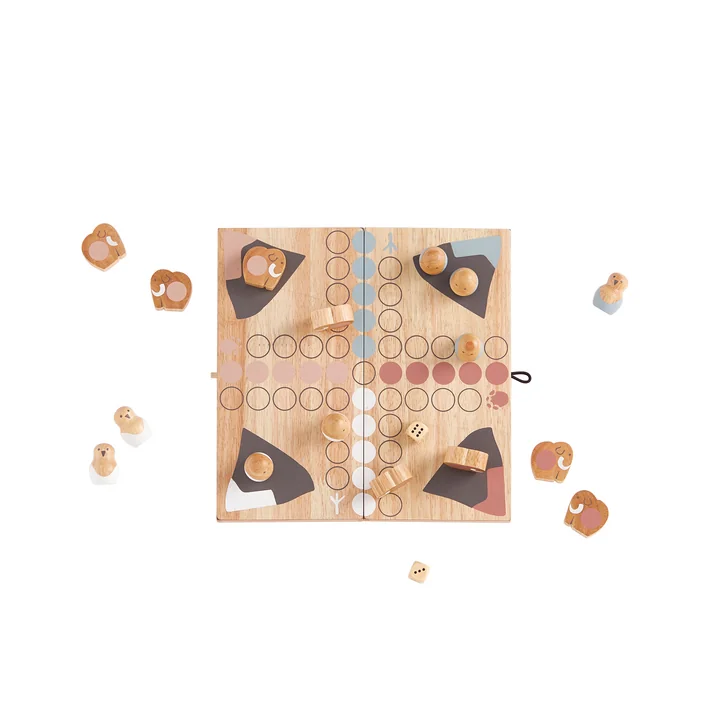 Kids Concept - Neo Brettspiel Ludo, natur