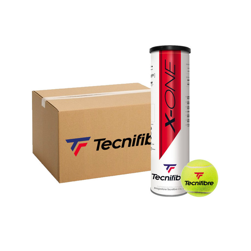 Carton Tecnifibre X-One 36 tubes 4 balles