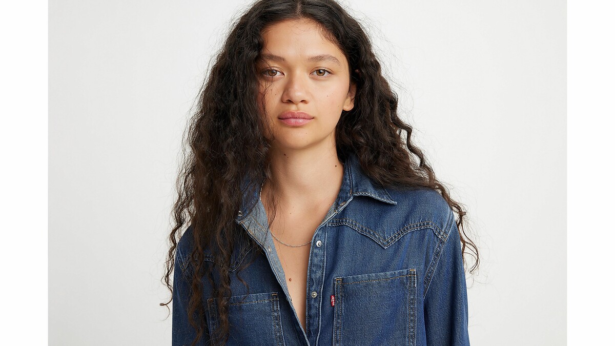 LEVI'S<br>Hemd com estampa Teodora Western