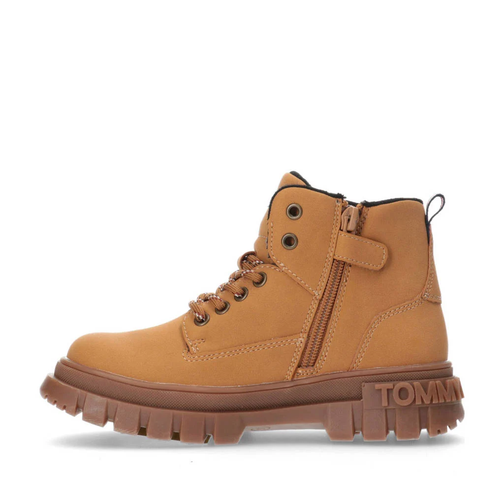 Tommy Hilfiger veterboots camel