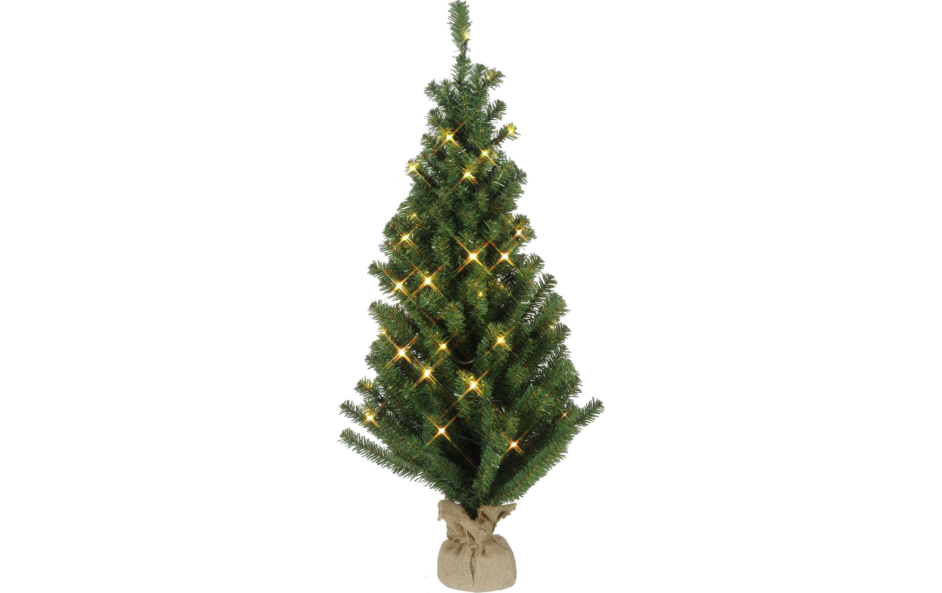 Weihnachtsbaum Toppy, 50 LED, 90 cmBeleuchteter Tannenbaum