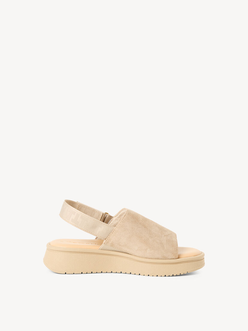 Leren Sandaaltje - beige