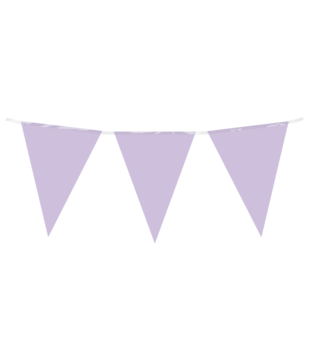 Paars Slinger Pastel 10m