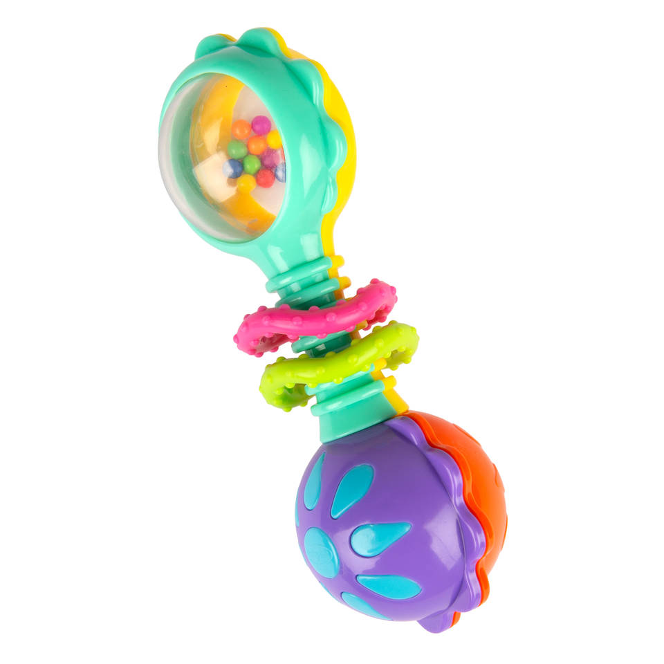 Playgro draaiende Barbell rammelaar