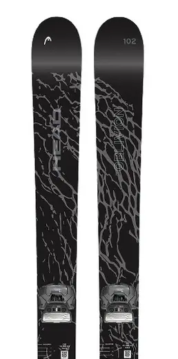Head Oblivion 102 + Attack Lyt 11 GW Twintip Ski | SkatePro