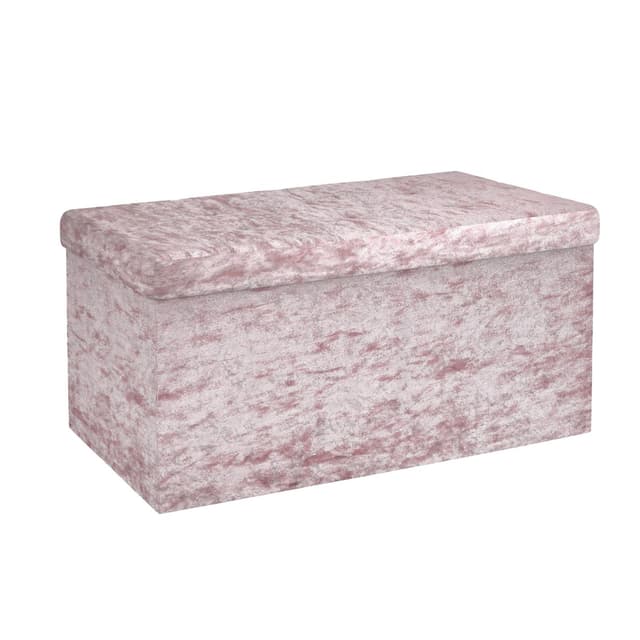Klapsæde Skammel bænk 76x38x38cm Taburet (pink)