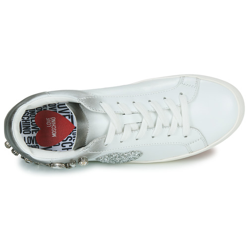 Love Moschino - FREE LOVE Blanco / Gris