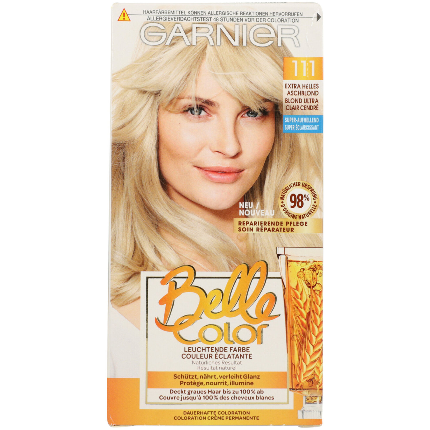 Belle Color Haarfärbung 111 Extra Helles Aschblond